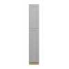 ROCKINGHAM Ready to Assemble 15 in. W x 90 in. H x 24 in. D Plywood Tall Cabinet in Painted Stratus | Kunal Kitchens