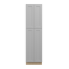 ROCKINGHAM Ready to Assemble 24 in. W x 90 in. H x 24 in. D Plywood Tall Cabinet in Painted Stratus | Kunal Kitchens