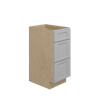 ROCKINGHAM Ready to Assemble 15 in. W x 34.5 in. H x 21 in. D Plywood Drawer Vanity Cabinet in Painted Stratus | Kunal Kitchens