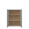 ROCKINGHAM Ready to Assemble 27 in. W x 36 in. H x 12 in. D Plywood Wall Cabinet in Painted Stratus | Kunal Kitchens