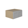 ROCKINGHAM Ready to Assemble 30 in. W x 15 in. H x 24 in. D Plywood Wall Cabinet in Painted Stratus | Kunal Kitchens