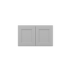 ROCKINGHAM Ready to Assemble 30 in. W x 18 in. H x 12 in. D Plywood Wall Cabinet in Painted Stratus | Kunal Kitchens