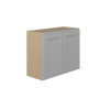 ROCKINGHAM Ready to Assemble 30 in. W x 24 in. H x 12 in. D Plywood Wall Cabinet in Painted Stratus | Kunal Kitchens