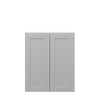ROCKINGHAM Ready to Assemble 30 in. W x 36 in. H x 12 in. D Plywood Wall Cabinet in Painted Stratus | Kunal Kitchens