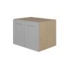 ROCKINGHAM Ready to Assemble 33 in. W x 24 in. H x 24 in. D Plywood Wall Cabinet in Painted Stratus | Kunal Kitchens