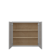 ROCKINGHAM Ready to Assemble 33 in. W x 30 in. H x 12 in. D Plywood Wall Cabinet in Painted Stratus | Kunal Kitchens