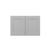 ROCKINGHAM Ready to Assemble 36 in. W x 24 in. H x 12 in. D Plywood Wall Cabinet in Painted Stratus | Kunal Kitchens