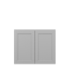 ROCKINGHAM Ready to Assemble 36 in. W x 30 in. H x 12 in. D Plywood Wall Cabinet in Painted Stratus | Kunal Kitchens