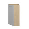 ROCKINGHAM Ready to Assemble 24 in. W x 42 in. H x 12 in. D Plywood Diagonal Corner Wall Cabinet in Painted Stratus | Kunal Kitchens