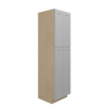 ROCKINGHAM Assembled 24 in. W x 90 in. H x 24 in. D Plywood Tall Cabinet w/(4) Roll-out Trays in Painted Stratus | Kunal Kitchens