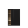 BELLE HAVEN Assembled 27 in. W x 36 in. H x 12 in. D Plywood Blind Wall Corner Cabinet in Driftwood | Kunal Kitchens