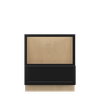 BELLE HAVEN Assembled 30 in. W x 34.5 in. H x 24 in. D Plywood Base Microwave Cabinet in Driftwood | Kunal Kitchens