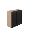 BELLE HAVEN Assembled 30 in. W x 30 in. H x 12 in. D Plywood Wall Cabinet in Driftwood | Kunal Kitchens