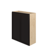BELLE HAVEN Assembled 30 in. W x 36 in. H x 12 in. D Plywood Wall Cabinet in Driftwood | Kunal Kitchens