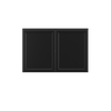 BELLE HAVEN Assembled 36 in. W x 24 in. H x 12 in. D Plywood Wall Cabinet in Driftwood | Kunal Kitchens