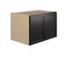 BELLE HAVEN Assembled 36 in. W x 24 in. H x 24 in. D Plywood Wall Cabinet in Driftwood | Kunal Kitchens