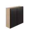 BELLE HAVEN Assembled 39 in. W x 36 in. H x 12 in. D Plywood Wall Cabinet in Driftwood | Kunal Kitchens