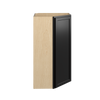BELLE HAVEN Assembled 24 in. W x 42 in. H x 12 in. D Plywood Diagonal Corner Wall Cabinet in Driftwood | Kunal Kitchens