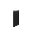 BELLE HAVEN Assembled 12 in. W x 30 in. H x 12 in. D Plywood Wall End Cabinet in Driftwood | Kunal Kitchens