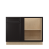 BELLE HAVEN Assembled 45 in. W x 34.5 in. H x 24 in. D Plywood Blind Base Corner Cabinet Right in Driftwood | Kunal Kitchens