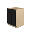 BELLE HAVEN Ready to Assemble 24 in. W x 34.5 in. H x 24 in. D Plywood Sink Base Cabinet in Driftwood | Kunal Kitchens