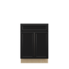 BELLE HAVEN Ready to Assemble 24 in. W x 34.5 in. H x 24 in. D Plywood Sink Base Cabinet in Driftwood | Kunal Kitchens