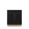 BELLE HAVEN Ready to Assemble 30 in. W x 34.5 in. H x 24 in. D Plywood Sink Base Cabinet in Driftwood | Kunal Kitchens