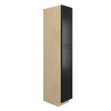 BELLE HAVEN Ready to Assemble 15 in. W x 90 in. H x 24 in. D Plywood Tall Cabinet w/(1) Roll-out Tray in Driftwood | Kunal Kitchens