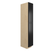 BELLE HAVEN Ready to Assemble 15 in. W x 96 in. H x 24 in. D Plywood Tall Cabinet w/(2) Roll-out Trays in Driftwood | Kunal Kitchens