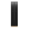 BELLE HAVEN Ready to Assemble 24 in. W x 90 in. H x 24 in. D Plywood Tall Cabinet in Driftwood | Kunal Kitchens