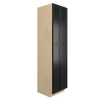 BELLE HAVEN Ready to Assemble 24 in. W x 96 in. H x 24 in. D Plywood Tall Cabinet w/(4) Roll-out Trays in Driftwood | Kunal Kitchens