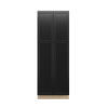 BELLE HAVEN Ready to Assemble 30 in. W x 84 in. H x 24 in. D Plywood Tall Cabinet w/(1) Roll-out Tray in Driftwood | Kunal Kitchens
