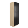 BELLE HAVEN Ready to Assemble 30 in. W x 90 in. H x 24 in. D Plywood Tall Cabinet in Driftwood | Kunal Kitchens