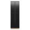 BELLE HAVEN Ready to Assemble 30 in. W x 96 in. H x 24 in. D Plywood Tall Cabinet w/(2) Roll-out Trays in Driftwood | Kunal Kitchens