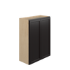 BELLE HAVEN Ready to Assemble 27 in. W x 36 in. H x 12 in. D Plywood Wall Cabinet in Driftwood | Kunal Kitchens