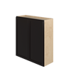 BELLE HAVEN Ready to Assemble 33 in. W x 36 in. H x 12 in. D Plywood Wall Cabinet in Driftwood | Kunal Kitchens