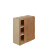 GLOUCESTER Assembled 27 in. W x 30 in. H x 12 in. D Plywood Blind Wall Corner Cabinet in Toffee | Kunal Kitchens