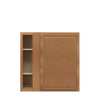GLOUCESTER Assembled 36 in. W x 36 in. H x 12 in. D Plywood Blind Wall Corner Cabinet in Toffee | Kunal Kitchens