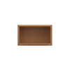GLOUCESTER Assembled 30 in. W x 18 in. H x 12 in. D Plywood Wall Microwave Cabinet w/Shelf in Toffee | Kunal Kitchens