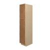 GLOUCESTER Assembled 15 in. W x 84 in. H x 24 in. D Plywood Tall Cabinet w/(4) Roll-out Trays in Toffee | Kunal Kitchens