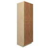 GLOUCESTER Assembled 30 in. W x 96 in. H x 24 in. D Plywood Tall Cabinet w/(1) Roll-out Tray in Toffee | Kunal Kitchens
