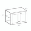 GLOUCESTER Assembled 30 in. W x 24 in. H x 24 in. D Plywood Wall Cabinet in Toffee | Kunal Kitchens