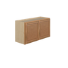 GLOUCESTER Assembled 33 in. W x 18 in. H x 12 in. D Plywood Wall Cabinet in Toffee | Kunal Kitchens