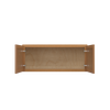 GLOUCESTER Assembled 36 in. W x 15 in. H x 12 in. D Plywood Wall Cabinet in Toffee | Kunal Kitchens