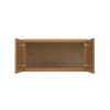 GLOUCESTER Assembled 36 in. W x 18 in. H x 24 in. D Plywood Wall Cabinet in Toffee | Kunal Kitchens