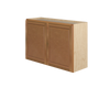 GLOUCESTER Assembled 36 in. W x 24 in. H x 12 in. D Plywood Wall Cabinet in Toffee | Kunal Kitchens