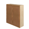 GLOUCESTER Assembled 39 in. W x 42 in. H x 12 in. D Plywood Wall Cabinet in Toffee | Kunal Kitchens