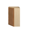 GLOUCESTER Assembled 24 in. W x 36 in. H x 12 in. D Plywood Diagonal Corner Wall Cabinet in Toffee | Kunal Kitchens