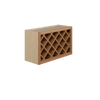 GLOUCESTER Assembled 30 in. W x 18 in. H x 12 in. D Plywood Wall Wine Cabinet in Toffee | Kunal Kitchens