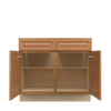 GLOUCESTER Ready to Assemble 39 in. W x 34.5 in. H x 24 in. D Plywood Base Cabinet in Toffee | Kunal Kitchens